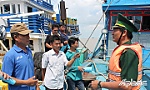 Bộ đội Biên phòng Tiền Giang phối hợp phòng, chống khai thác IUU