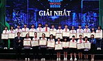 Trao giải Cuộc thi sáng tạo dành cho thanh thiếu niên, nhi đồng toàn quốc lần thứ 18
