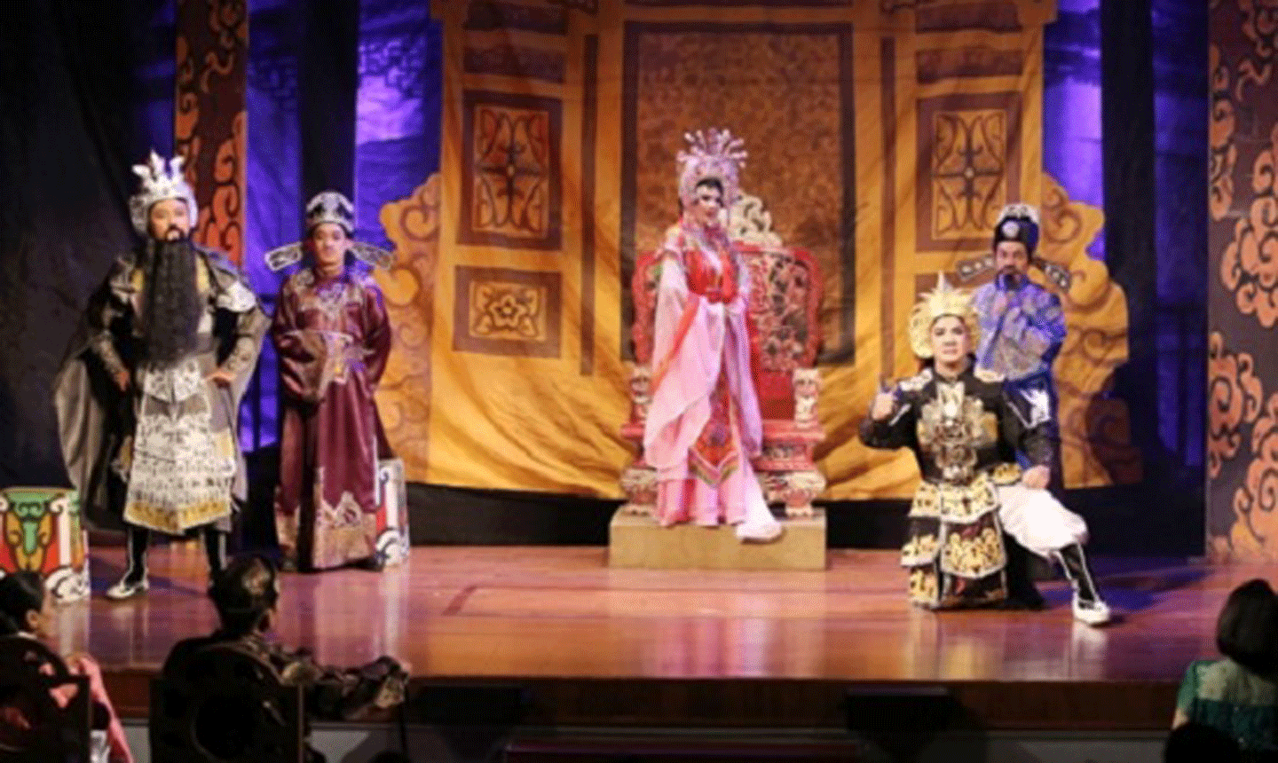 Một cảnh trong vở 