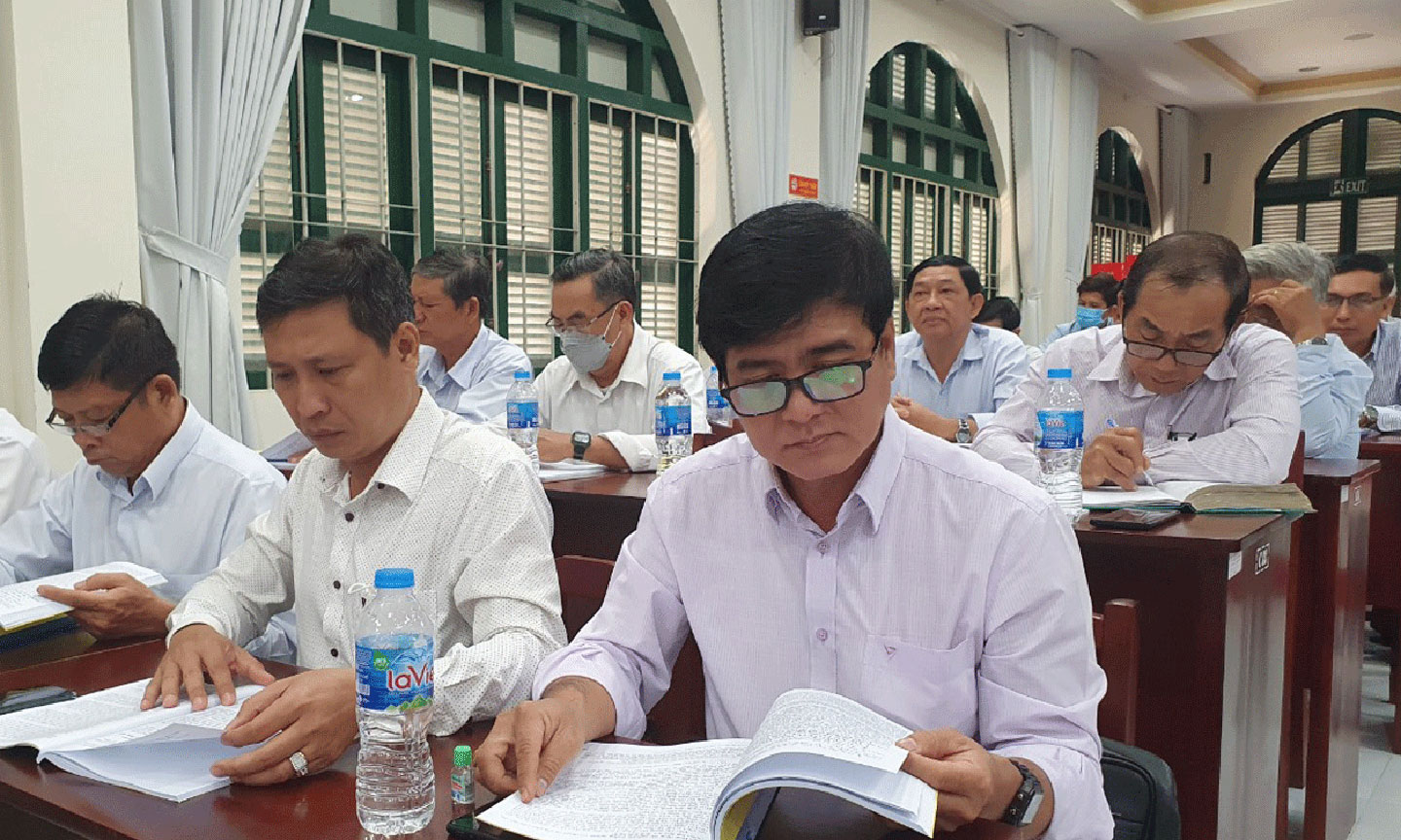 Hội nghị triển khai kế hoạch nhiệm vụ năm học bậc trung học 2022 - 2023 cho các trường THCS và THPT. 