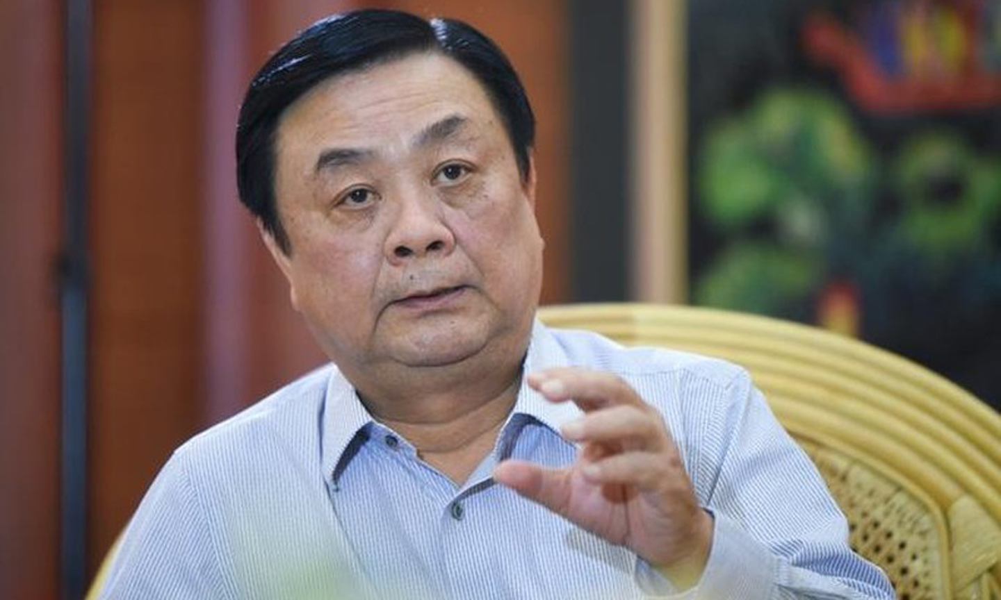 Bộ trưởng Nông nghiệp và Phát triển nông thôn Lê Minh Hoan.