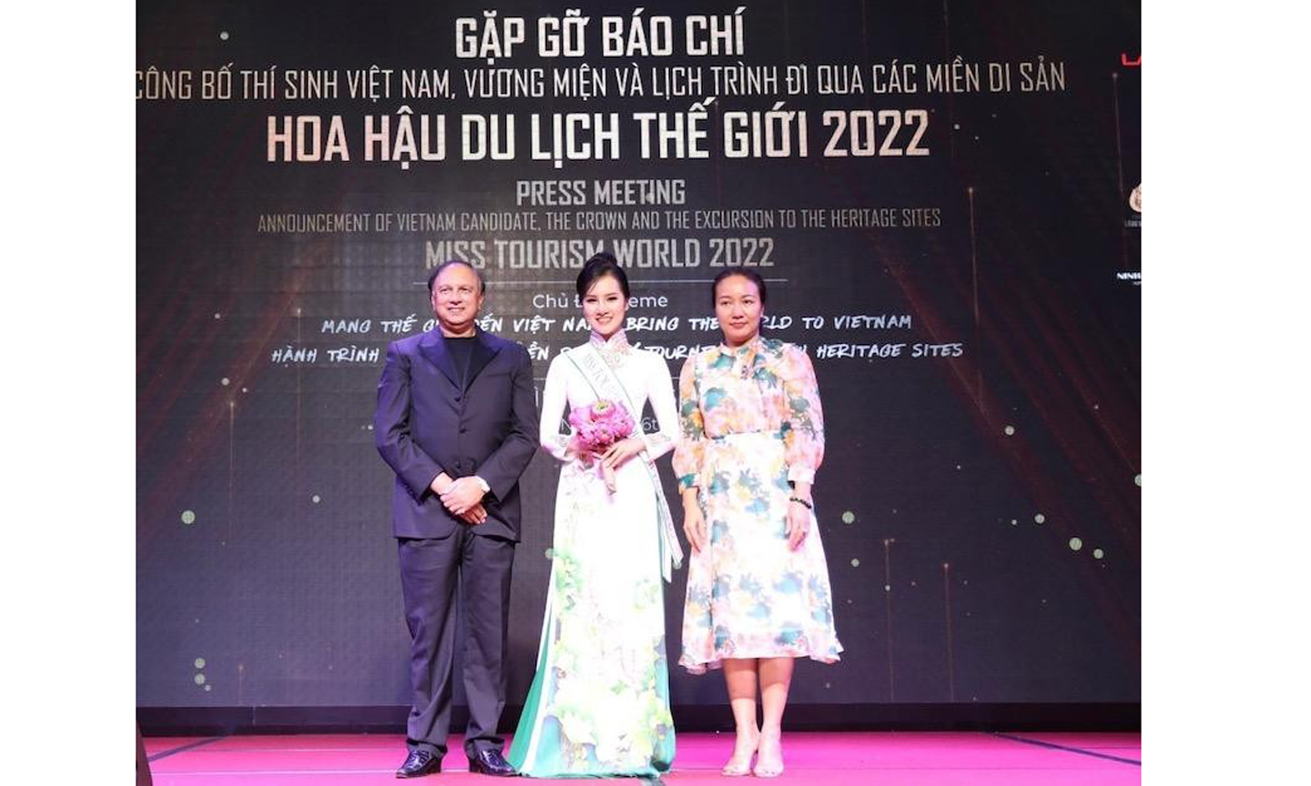 Người đẹp Lê Thị Hương Ly được lựa chọn là gương mặt đại diện tham gia Cuộc thi Hoa hậu Du lịch thế giới 2022.