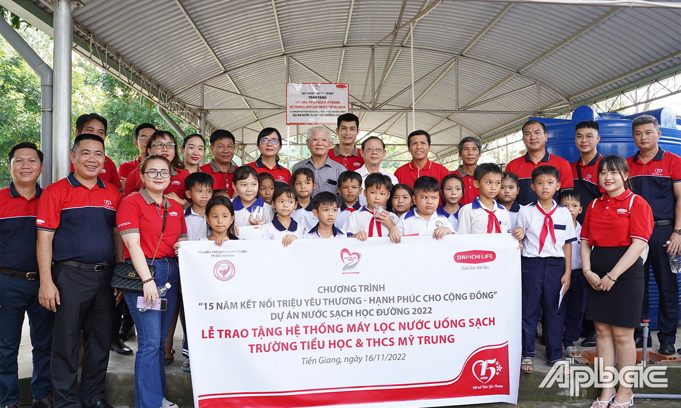 bàn giao 2 hệ thống máy lọc nước