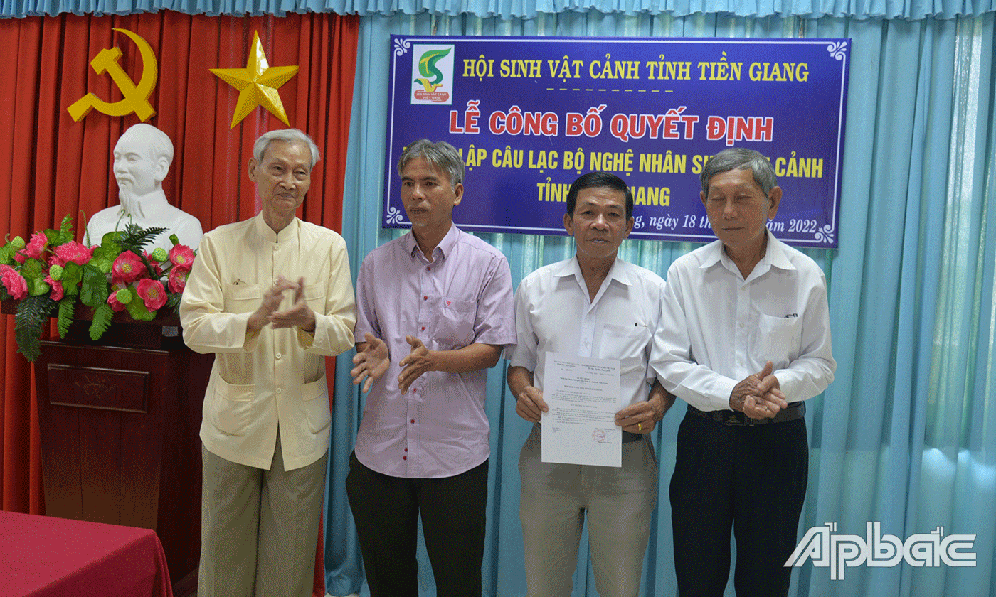 Ban Chủ nhiệm CLB Nghệ nhân SVC ra mắt.