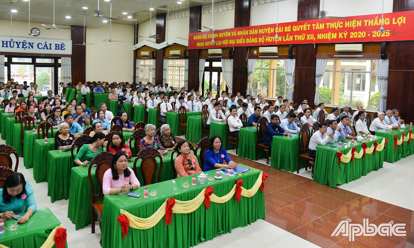 Quang cảnh buổi lễ.