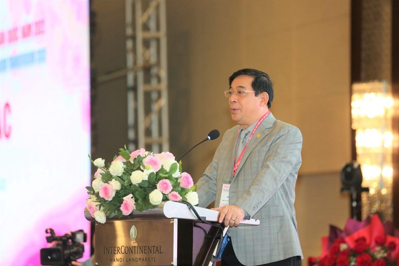 PGS, TS Lương Ngọc Khuê; Phó Chủ tịch Hội đồng Y khoa Quốc gia; Cục trưởng, Cục Quản lý Khám, chữa bệnh-Bộ Y tế phát biểu.
