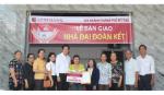 Agribank TP. Mỹ Tho bàn giao 3 nhà đại đoàn kết cho hộ nghèo