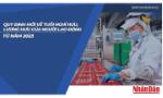 Quy định mới về tuổi nghỉ hưu, lương hưu của người lao động từ năm 2023