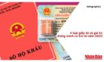 4 loại giấy tờ có giá trị chứng minh cư trú từ năm 2023