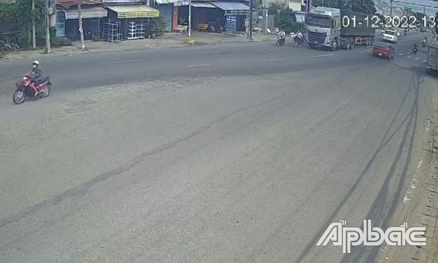 Thời điểm xảy ra vụ TNGT.