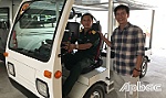 Sáng chế ô tô điện chuyển bệnh trong bệnh viện