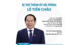 Tân Bí thư Thành ủy Hải Phòng Lê Tiến Châu