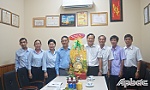 Phó Chủ tịch HĐND tỉnh Nguyễn Hữu Lợi thăm, chúc tết doanh nghiệp