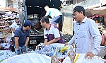 Nhộn nhịp chợ đầu mối trái cây Thạnh Trị