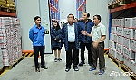 Chủ tịch UBND tỉnh Nguyễn Văn Vĩnh thăm, chúc tết các doanh nghiệp xuất khẩu