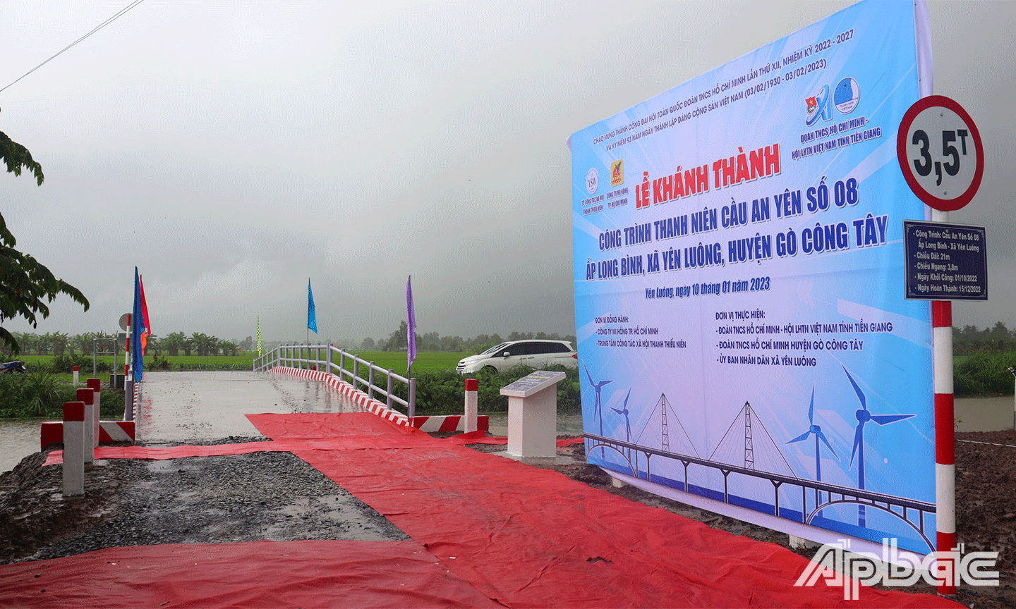 Công trình cầu An Yên số 08 hoàn thành giúp người dân địa phương điều kiện đi lại và phục vụ nhu cầu đời sống nhân dân trên địa bàn. 