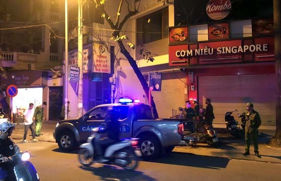 Hiện trường vụ án.