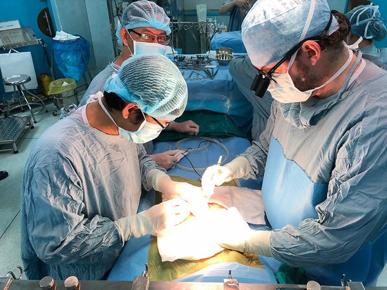 Một ca ghép gan tại Bệnh viện Nhi đồng 2, TPHCM.