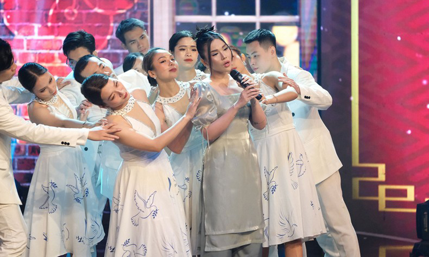 Nghệ sĩ trẻ Trương Thảo Nhi trong chương trình.