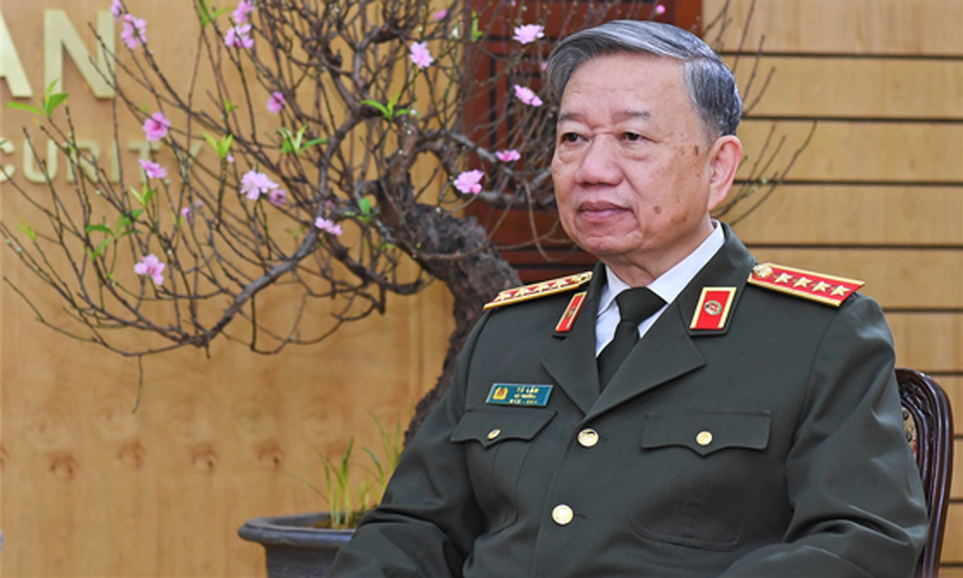 Bộ trưởng Bộ Công an Tô Lâm