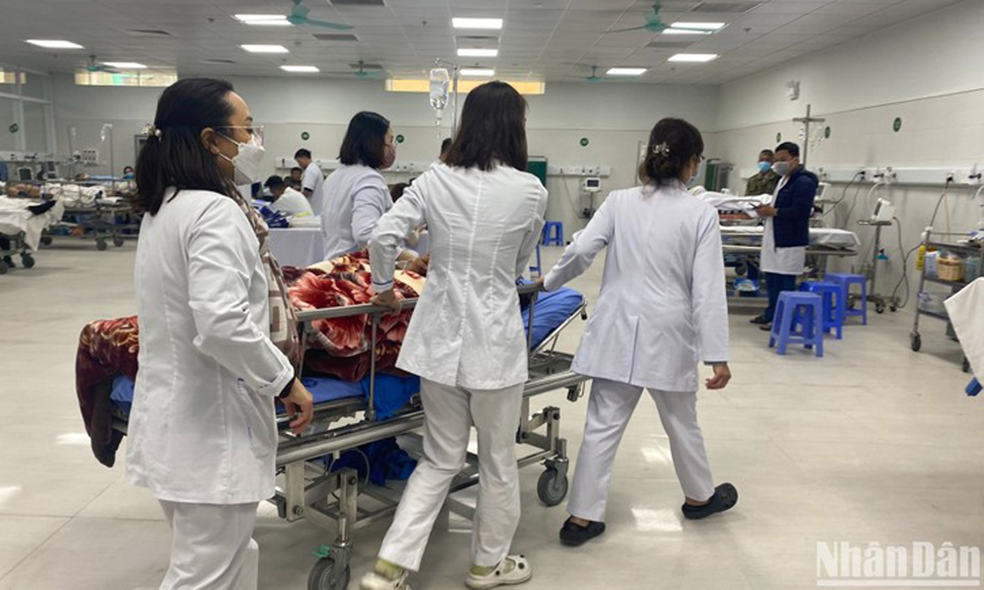 Số ca cấp cứu do tai nạn giao thông và pháo nổ gia tăng trong 2 ngày nghỉ Tết Nguyên đán. 