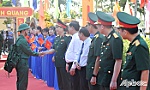 Lãnh đạo Bộ Quốc phòng dự Lễ giao, nhận quân năm 2023 tại TP. Mỹ Tho