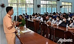 Tiền Giang: Tăng cường tuyên truyền an toàn giao thông trong cơ sở giáo dục