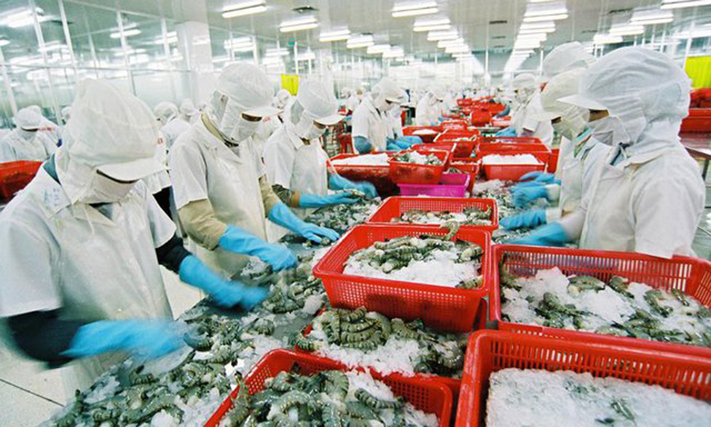 Xuất khẩu thủy sản vẫn là một lợi thế với hai mặt hàng chiến lược là tôm và cá tra.