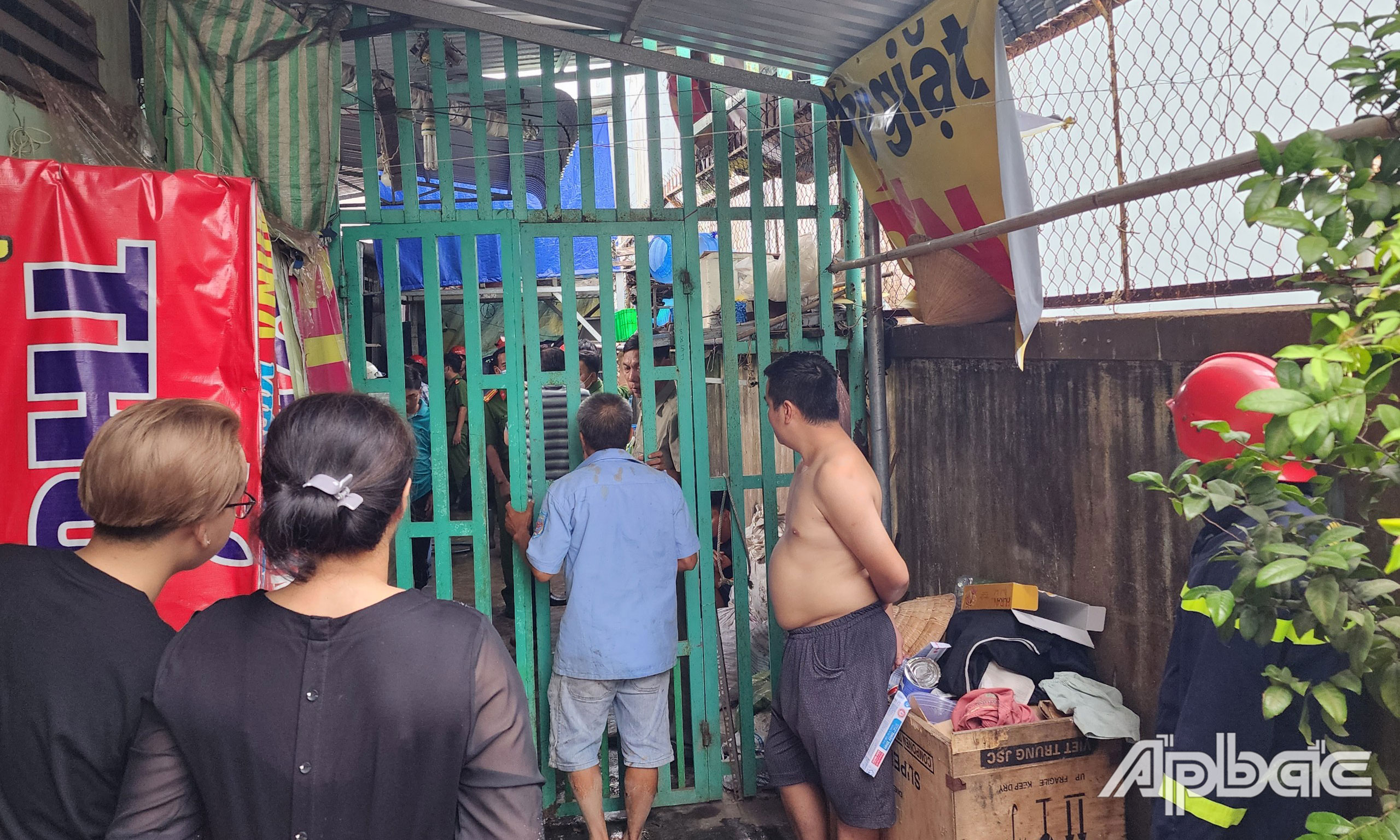 Hiện trường vụ cháy