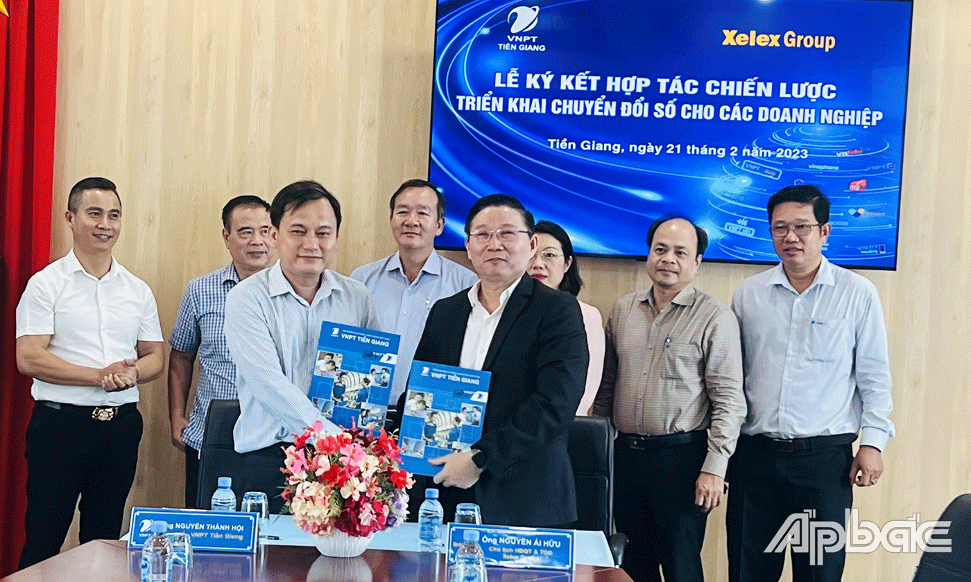 2 đơn vị ký kết hợp tác.