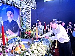 Đông đảo văn nghệ sĩ tưởng niệm Nghệ sĩ Nhân dân Diệp Lang