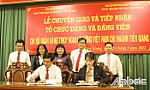 Chuyển giao và tiếp nhận tổ chức đảng, đảng viên về Đảng bộ Vietcombank