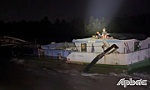 Công an huyện Tân Phú Đông quyết liệt với khai thác cát trái phép