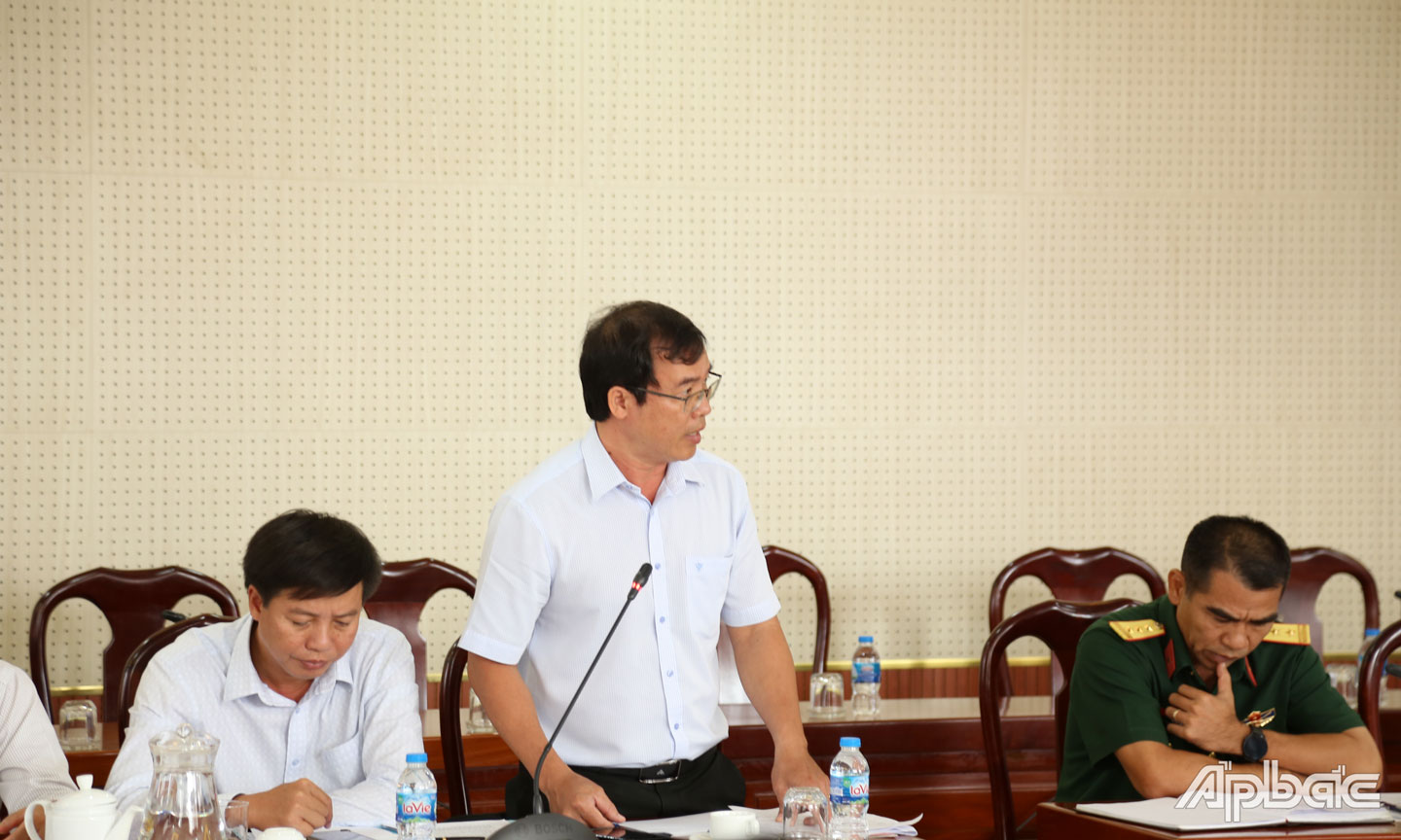 Lãnh đạo Sở xây dựng trả lời.