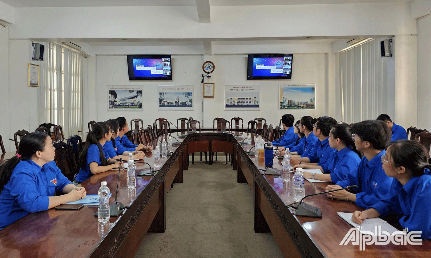 Các điểm cầu trên địa bàn tỉnh Tiền Giang.