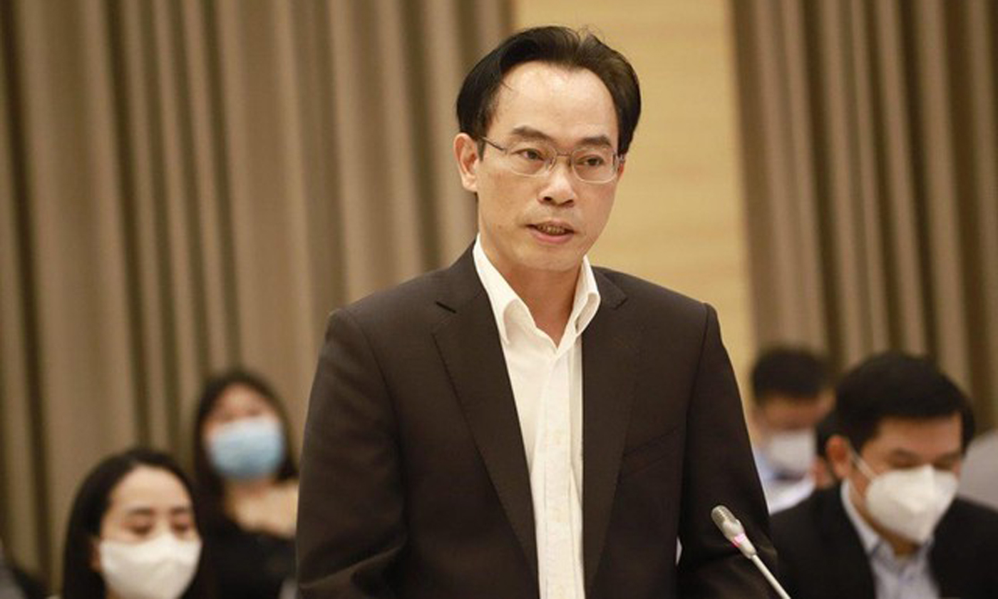 Thứ trưởng Bộ GD&ĐT Hoàng Minh Sơn.