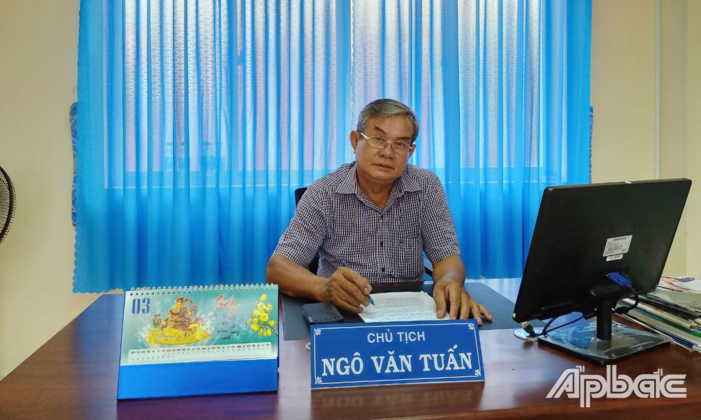 Chủ tịch Hội Bảo vệ quyền lợi NTD tỉnh Ngô Văn Tuấn.