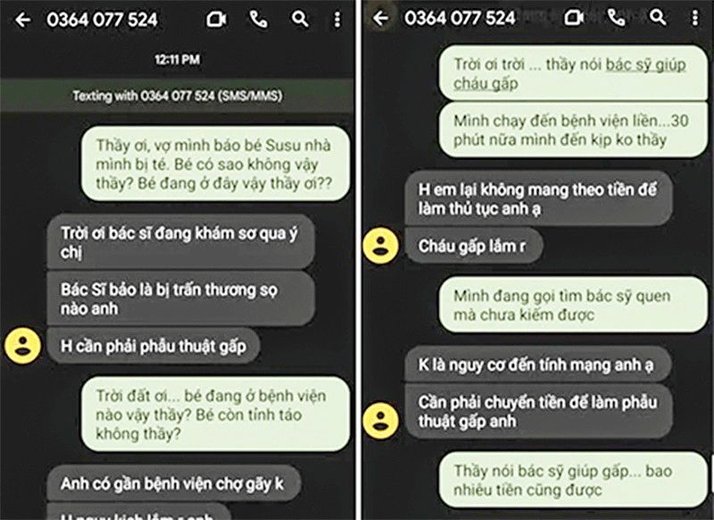 Tin nhắn thông báo 