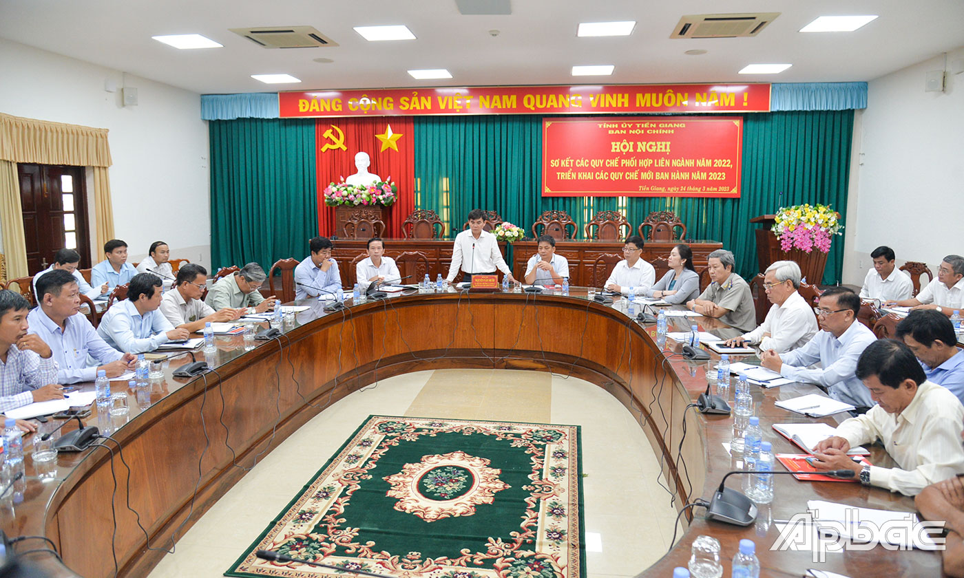 Quang cảnh hội nghị.