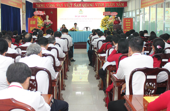 Toàn cảnh Đại hội CĐCS Agribank Tiền Giang