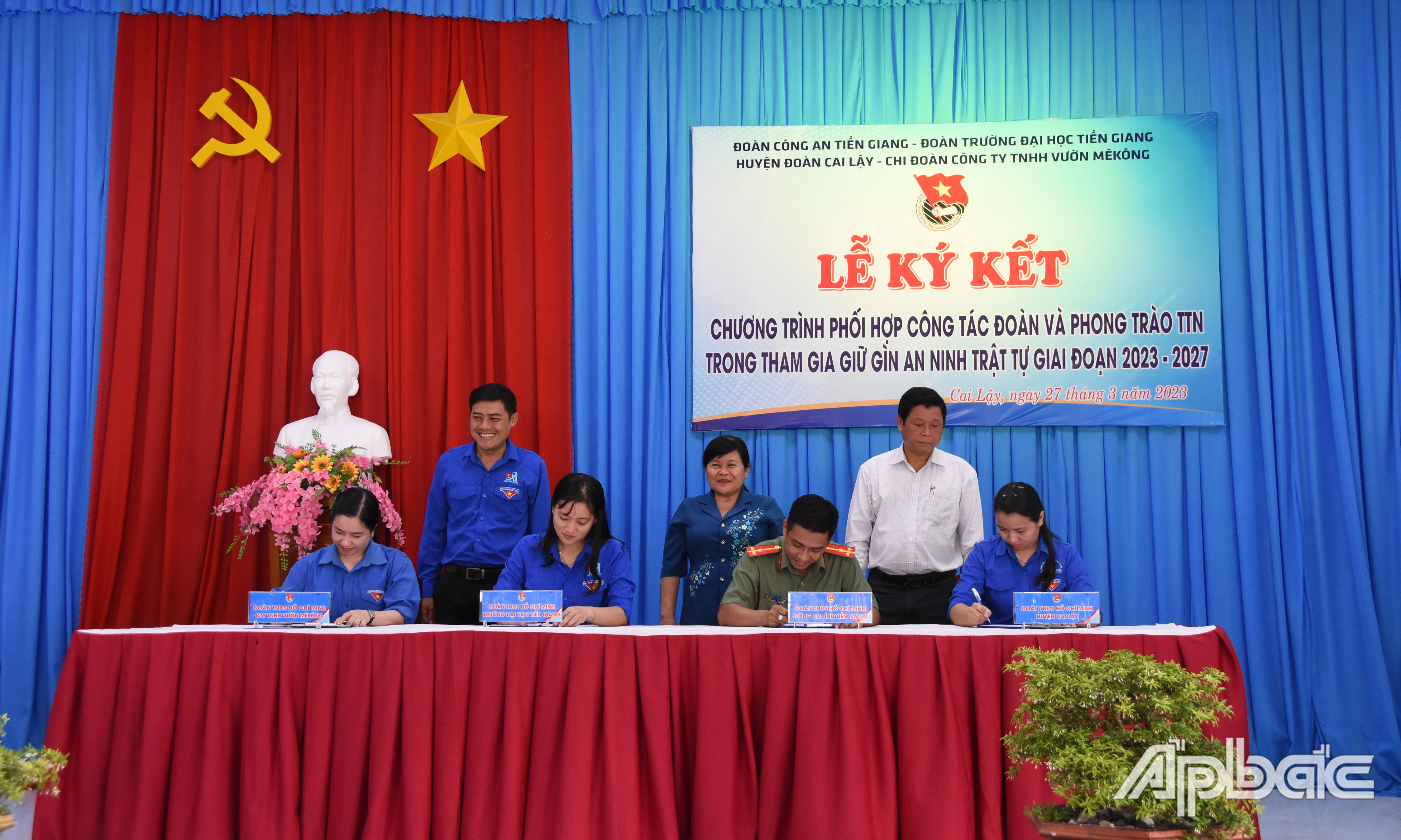 Ký kết kế hoạch phối hợp giữa 4 đơn vị.