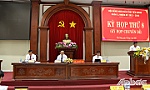 Kỳ họp thứ 8 (Kỳ họp chuyên đề) HĐND tỉnh Tiền Giang khóa X: Thông qua 6 nghị quyết