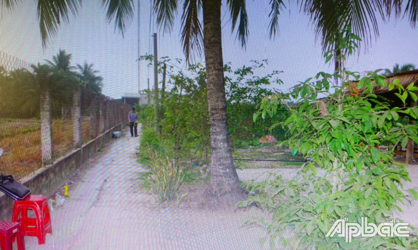 Hiện trường vụ án.