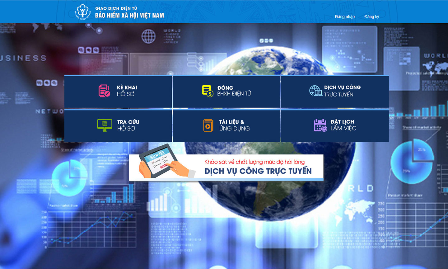 BHXH Việt Nam đã và đang nỗ lực triển khai các dịch vụ tiện ích tốt nhất để phục vụ người tham gia, trong đó có việc đăng ký, đóng nộp BHXH tự nguyện, BHYT hộ gia đình thông qua hình thức trực tuyến.