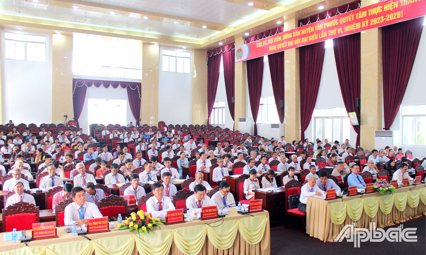 Các đại biểu tham gia Đại hội.
