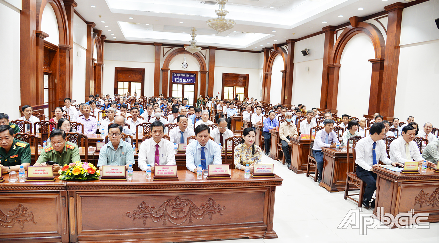 Quang cảnh buổi lễ