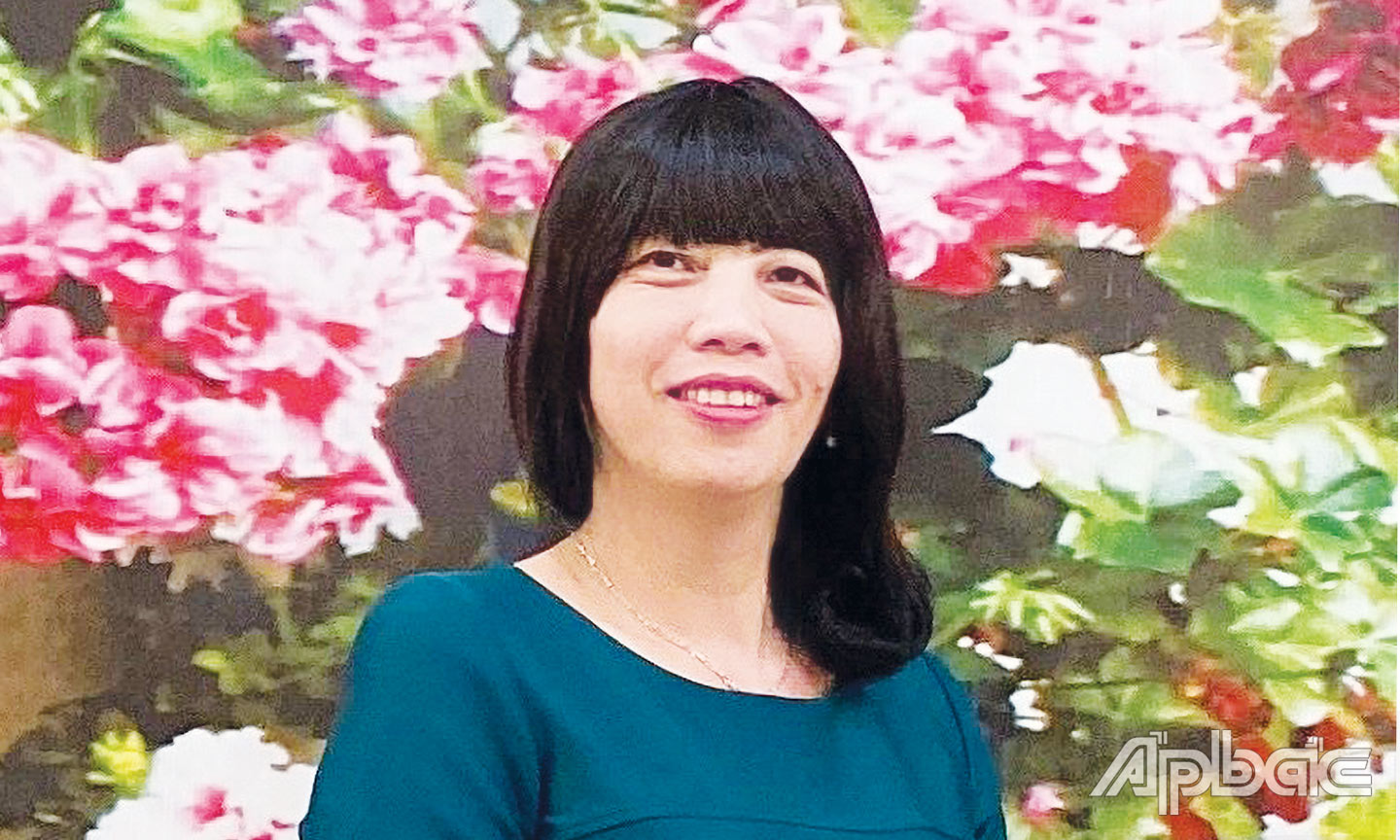 Phó Chủ tịch UBND TP. Mỹ Tho Lê Thị Bé Phượng.