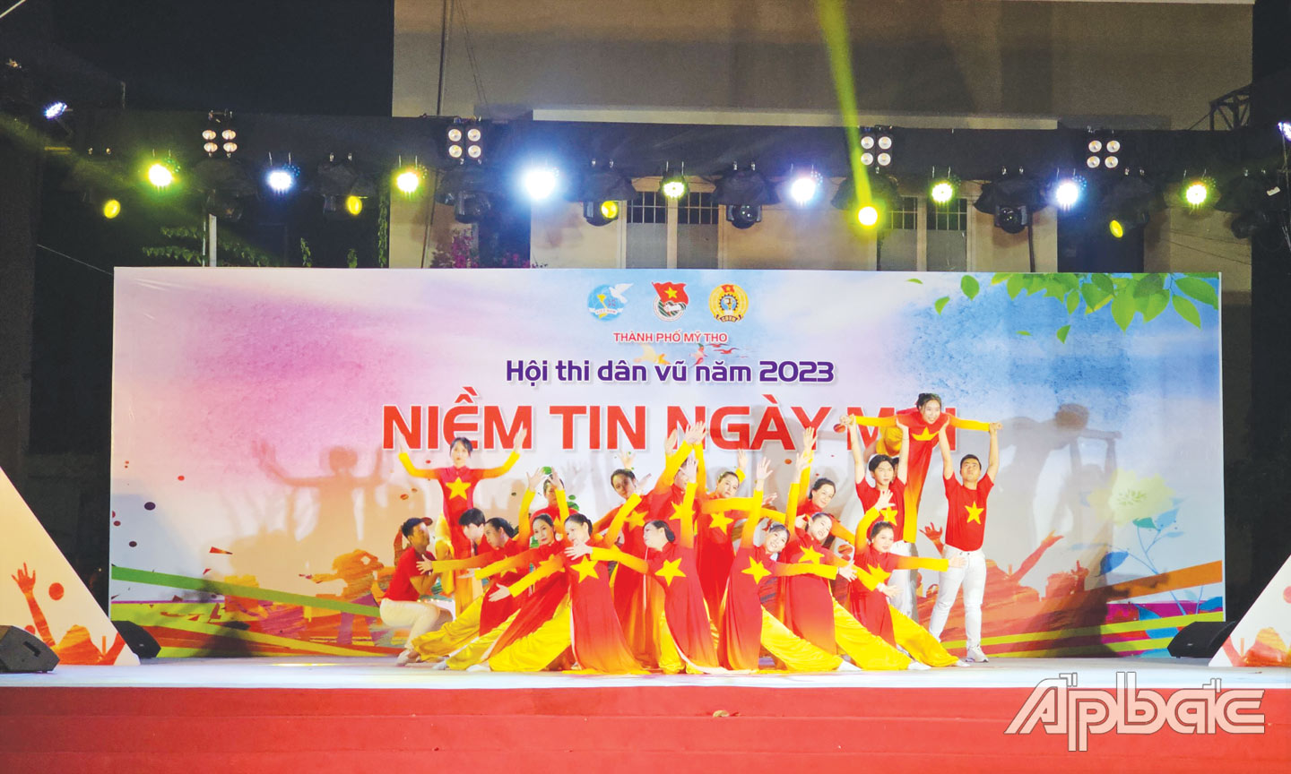 Hội thi dân vũ năm 2023 “Niềm tin ngày mới” sẽ diễn ra tại Lễ hội.