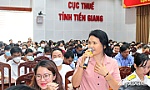 Cục Thuế tỉnh Tiền Giang: Đối thoại, tháo gỡ khó khăn cho người nộp thuế