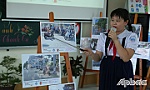 Tiền Giang: Học sinh thực hiện triển lãm ảnh về an toàn giao thông